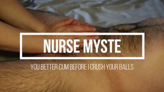 Nurse Myste Ballbusting & CBT