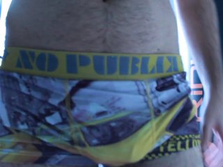 Hairy french teen stud leaking his bushy dick // arab soft pubic hair