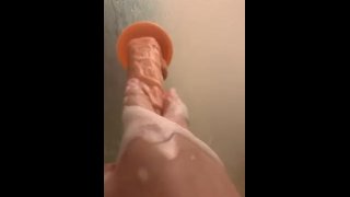 Soapy handjob