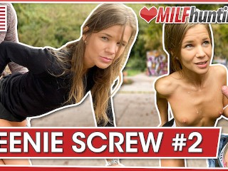 Sarah Kay gets boned in a Berlin park! MILFHUNTING24