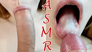 Cum In The Mouth Of A Schoolgirl ASMR Fucked Her In The Mouth