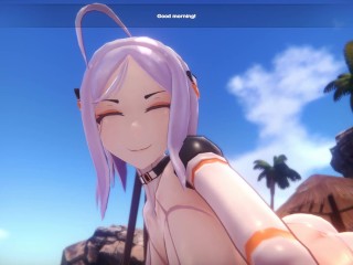 Monster_Girl Island [Hentai SFM Game] Ep.1 Android Goddess_elf and catgirl  waifus fight topless xnxx2 Video