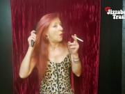 Preview 2 of (CUSTOM) Smoking Fetish - Hair Brushing & Smoking (SFW)