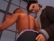 Preview 6 of Straight Guy Fucks A Guy For First Time (The Visitor) Sims 4