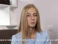 Tiny virgin blonde babe Lizka Gerenda masturbating - Screenshot 3 of 16 - Teen
