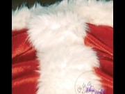 Preview 5 of Naughty Mrs. Claus knows the best gifts are made "by hand" :D (Part 1)