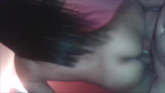  Hot Latina rides my cock like a goddess