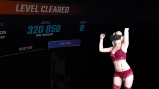 VR Gaming Beat Saber Spank Booty op fail