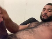 Preview 3 of Hairy Daddy Shoots Huge Load