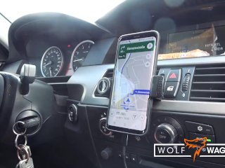 Cute teen Jessii van Riva dickeddown in the stairwell! WOLF WAGNER CASTING