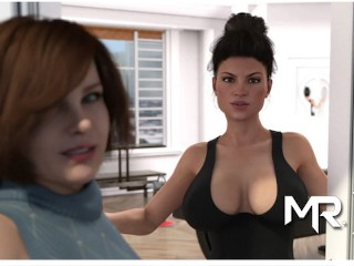 Jerking off with two Hot Mature Women [GAME PORN STORY] # 15