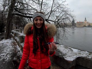 Gorgeous Girl Isabella De Laa Gets Fed Sperm in a Crazy Threesome with Porno Dan & His stepson!