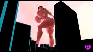 Stompy Stompy (giantess animation test)