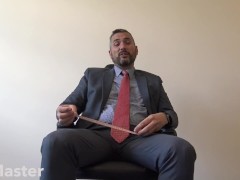 FULL VIDEO Small Penis Humiliation by suited Boss. More like this my onlyfans!