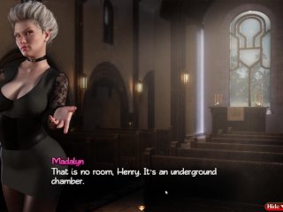 Treasure of Nadia v67011 - Pussy eating on the church (1)