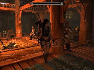 Lara Croft is deprived of her virginity in one of the taverns  Anime Porno Games