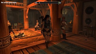 Lara Croft wird in einer der Tavernen ihrer Jungfräulichkeit beraubt Anime Porno Spiele