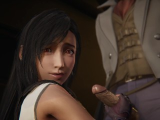 Final Fantasy 7 Remake - Sexo com Tifa - Pornô 3D