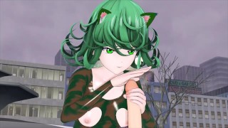 CAT GIRL Un Pugno UOMO TATSUMAKI 3D HENTAI