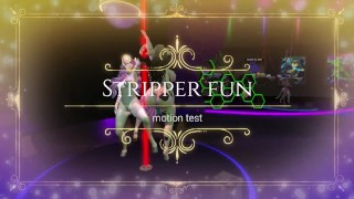 Diversão de stripper (test de movimento)