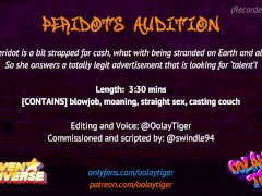 Video [STEVEN UNIVERSE] Peridot's Audition | Erotic Audio Play by Oolay-Tiger