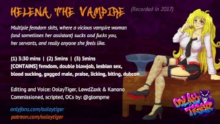 By Oolay-Tiger OC Helena The Vampire Erotic Audio Play