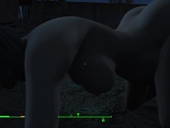 Sex with a secret agent of the subway - Deacon | Fallout 4 Sex Mod