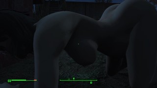 Секс с тайными агентом подземки – Дьяконом | Fallout 4 Sex Mod