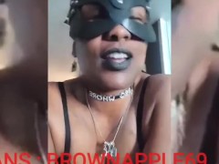 Ebony Queen of Spades BrownAppleBottom69 