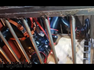 Milking puppy until he cant take any more