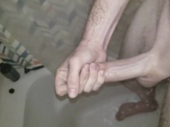 Slowmo Shower Jerkoff