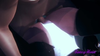 Nier automata Hentai - 2B zerżnięta w stylu misjonarskim