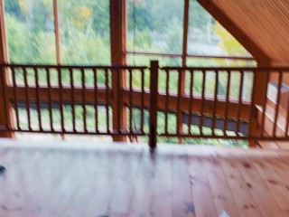 Cheatingwife brings her fuck boy_to a cabin in the woods