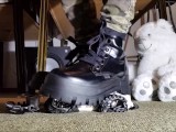Toycar Crushing with Buffalo Platform Boots