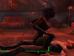 Girl seduced by shooter and sniper MacCready | Fallout heroes