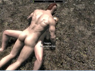 nud mod, pc gameplay, muscular men, sex game
