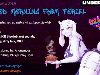 [SOUS LE CONTE] Toriel - Pipe Du Matin | Jeu Audio érotique Par Oolay-Tiger