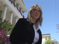 Video Leaked Homemade Video Hot Busty Blonde Nerdy Young Student Gets Fucked Real Hard