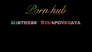 Femdom Strapon Pegging Strapovskaya Blue Panties