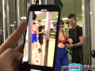 Cheating Stepsister Caught & Fucked at Gym - Michele James - screenshot number 1