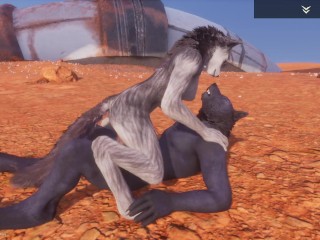 Wild Life / Furry Porn with Wolf Creampie
