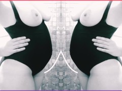 Mirrored Bathing Suit Inflation