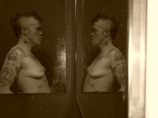 Dancing With Himself, Trans Man Erotic Nude Mirror Dancing