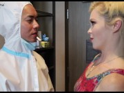 Preview 5 of  Whore Kay Needs Asian man's Cum Inside Her Wap For Covid Cure - BananaFever