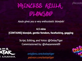 [AVATAR] Princess Azula Blowjob  Erotic Audio Play by Oolay-Tiger