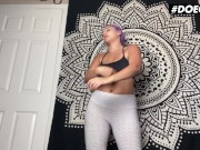 Preview 4 of DoeGirls - Indica Monroe Chubby 20yo American Teen Homemade Masturbation Orgasms