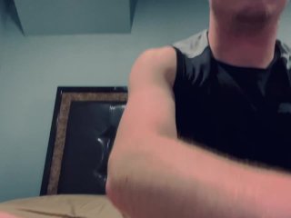 28yr old Dad jerks off POV Big Load