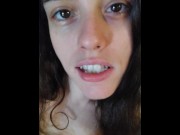 Preview 4 of Hot Naked Singing Songwriter PinkMoonLust Sings About Cumming all on Your Face in her Naughty Folder