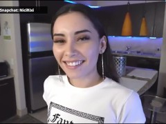 Teen with remote control humps pillow