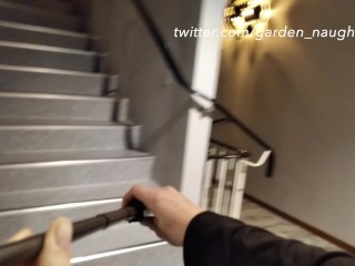 Ondeugend Worden in De Hotelgangen En Lift (betrapt)